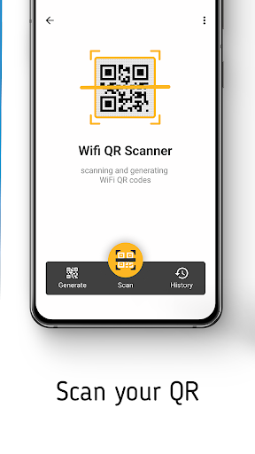 WiFi QR Code Scanner & Creator ekran görüntüsü