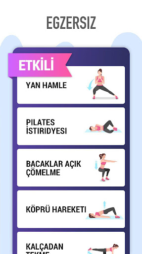 Kalça Egzersizi - Popo Egzersi ekran görüntüsü