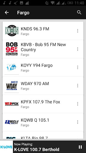 North Dakota Radio Stations ekran görüntüsü