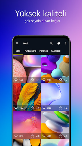 Samsung duvar kağıtları 4K ekran görüntüsü