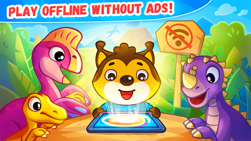 Dinosaur games for kids age 2 ekran görüntüsü