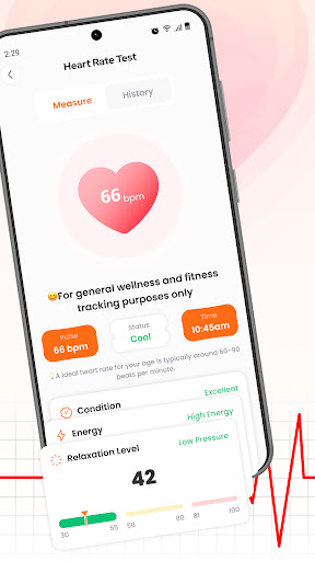 Pulse & Heart Rate Monitor ekran görüntüsü