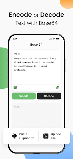 Base64 Encoder Decoder ekran görüntüsü