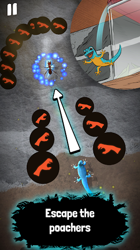 Electric Blue: Gecko dash! ekran görüntüsü