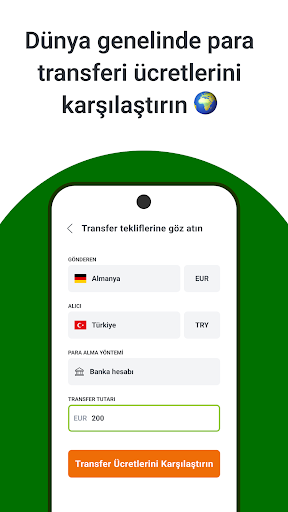 Para Transferi Karşılaştırması ekran görüntüsü