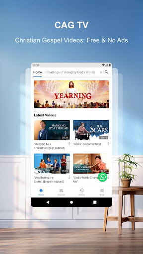 CAG TV App ekran görüntüsü