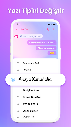 Messenger - Color SMS ekran görüntüsü