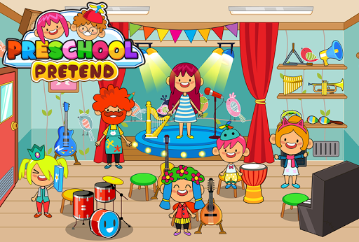 Pretend Preschool Kids Games ekran görüntüsü