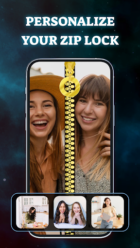 Secure Zipper Lock Screen ekran görüntüsü
