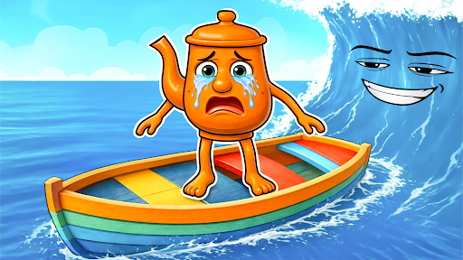Tsunami Memerot Wave Escape ekran görüntüsü