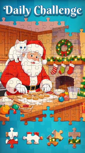 Santa Jigsaw HD ekran görüntüsü