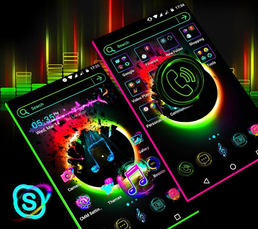Music Launcher Theme ekran görüntüsü