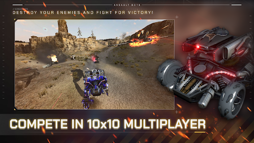 Assault Bots: Multiplayer ekran görüntüsü