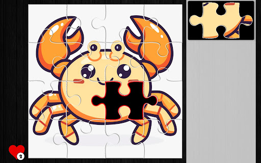 Animal Puzzle for Kids ekran görüntüsü