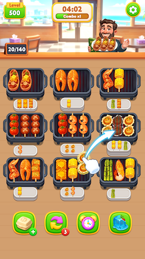 Food Sorting: Kebab Oyunu ekran görüntüsü