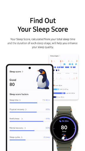 Samsung Health (Wear OS) ekran görüntüsü