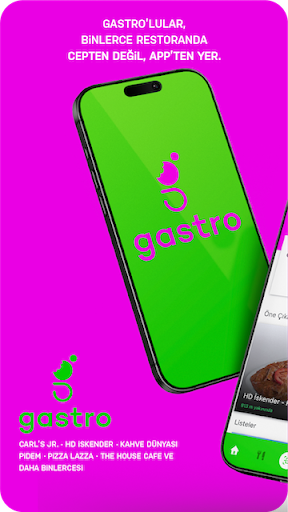 GastroApp ekran görüntüsü
