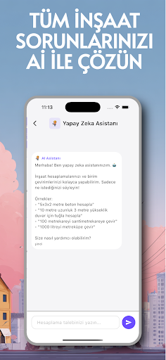İnşaat Hesapla AI ekran görüntüsü
