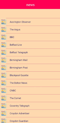 UK Newspapers ekran görüntüsü