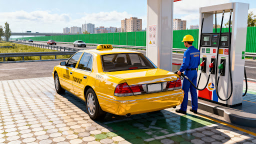 Car Parking Sim: Taxi Game 3D ekran görüntüsü