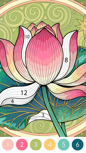 Tangle Color by Number Book ekran görüntüsü