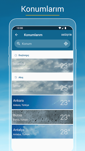 Hava durumu & Radar - Türkiye ekran görüntüsü