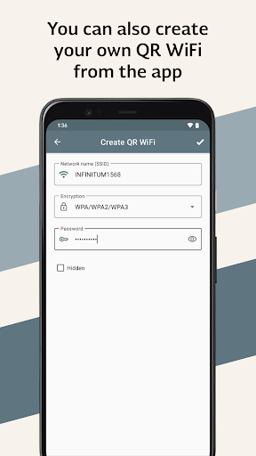 QR WiFi Connection ekran görüntüsü