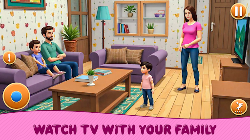 Mother Simulator Family Game ekran görüntüsü