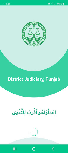 District Judiciary Punjab ekran görüntüsü
