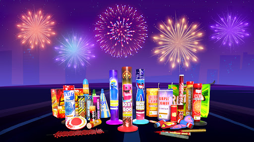 Fireworks Play & Cracker prank ekran görüntüsü