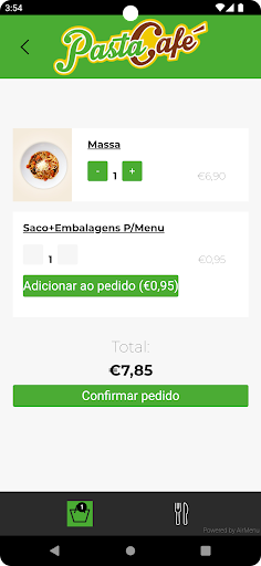 Pasta Café ekran görüntüsü