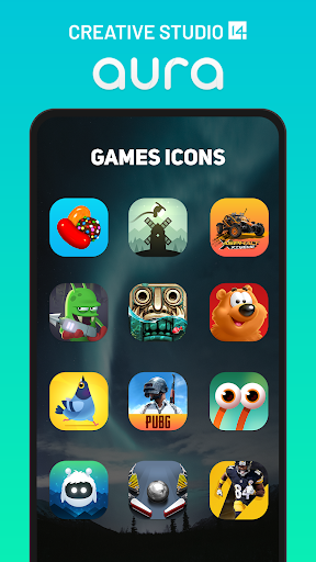 Aura Icon Pack ekran görüntüsü