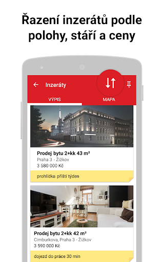 Sreality.cz ekran görüntüsü