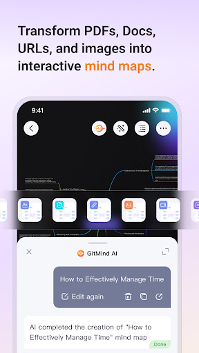 GitMind: AI Mind Mapping App ekran görüntüsü