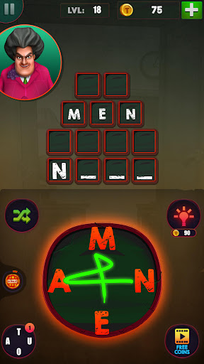 Scary Teacher : Word Games ekran görüntüsü