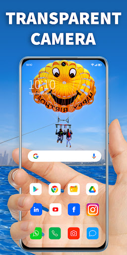 Transparent Wallpaper Live ekran görüntüsü