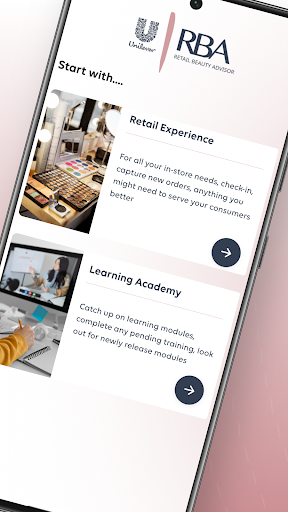 Retail Beauty Academy ekran görüntüsü