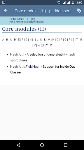 Perl Documentation-Learn Perl ekran görüntüsü