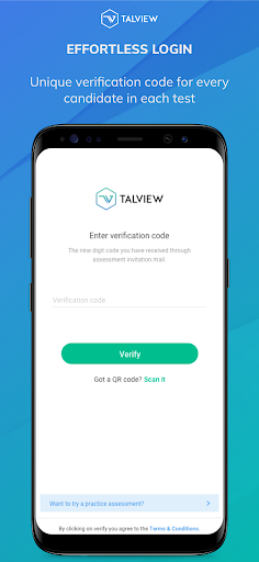 Talview - Candidate App ekran görüntüsü