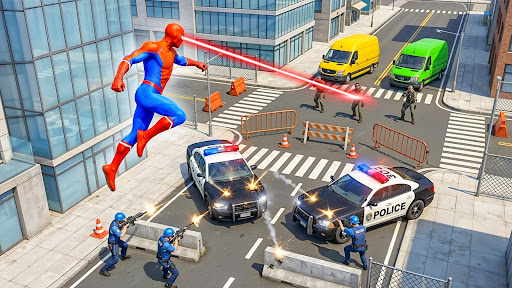 Spider Hero Rescue City ekran görüntüsü