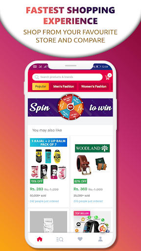 soShell - Fast App browser ekran görüntüsü