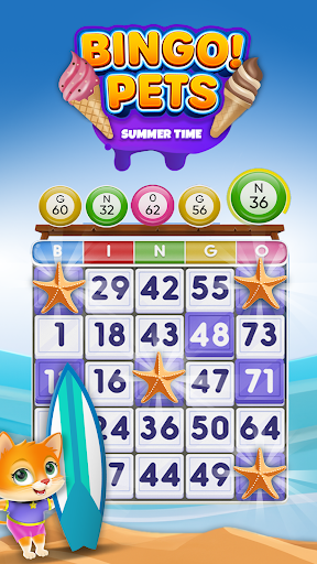Bingo Pets: Summer bingo game ekran görüntüsü