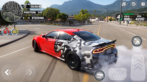 Highway Drifting Car Racing 3d ekran görüntüsü