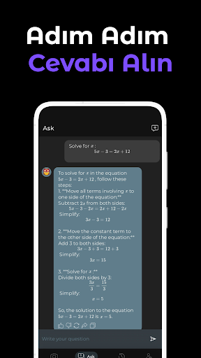 Homework AI - Scan Math Helper ekran görüntüsü