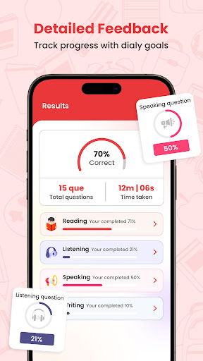IELTS Preparation App ekran görüntüsü