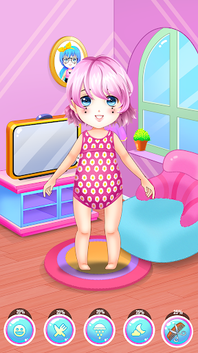 Doll Girl Dress Up & Caring ekran görüntüsü