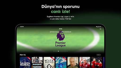 TOD Türkiye (TV) ekran görüntüsü