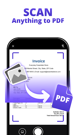 PDF Scanner, Image to text ekran görüntüsü