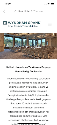 Özdilek Hotel & Tourism ekran görüntüsü