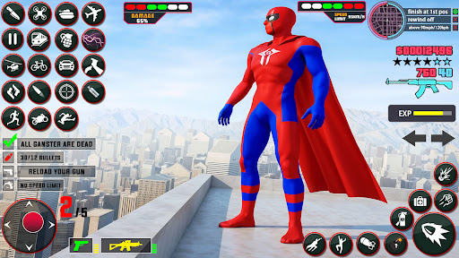 Speed Hero Flying Spider Hero ekran görüntüsü